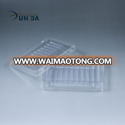 Eco-friendly Custom Pill Counting Blister Packing Divided Tray With Lid